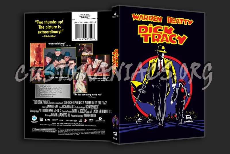 Dick Tracy dvd cover