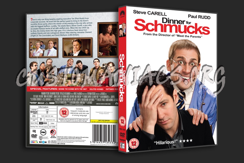 Dinner for Schmucks dvd cover