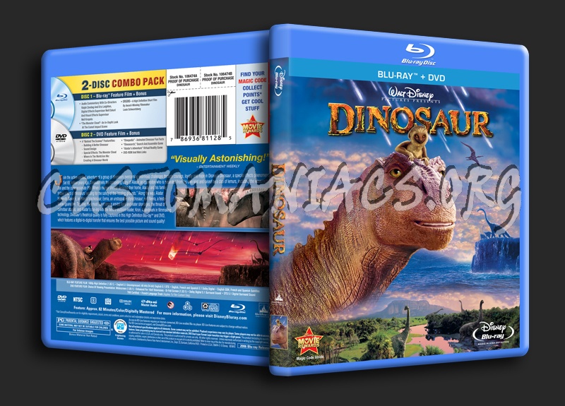 Dinosaur blu-ray cover