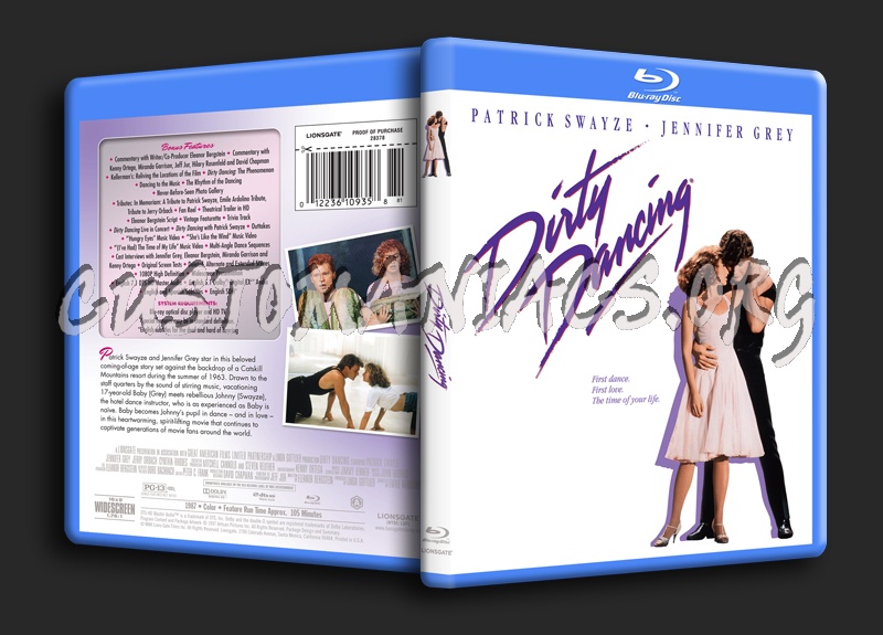 Dirty Dancing blu-ray cover