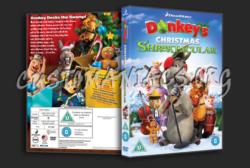Donkey's Christmas Shrektacular dvd cover
