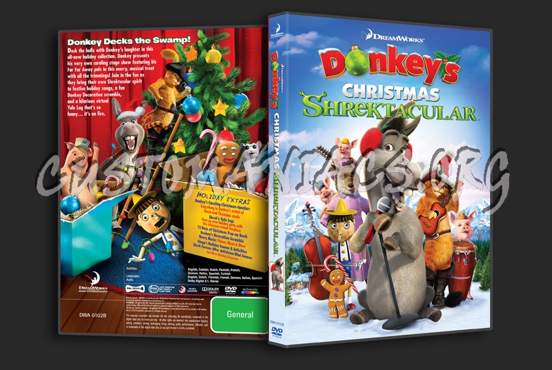 Donkey's Christmas Shrektacular dvd cover