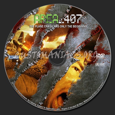 Area 407 aka Tape 407 dvd label