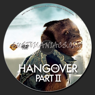The Hangover Part II dvd label