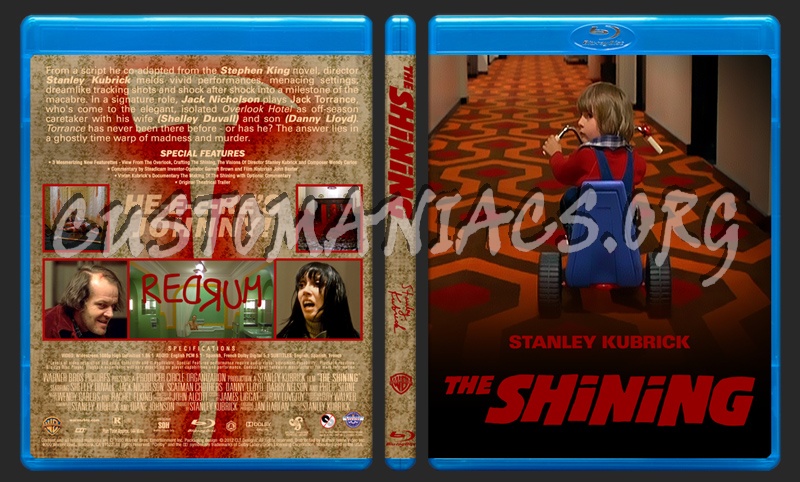 The Shining blu-ray cover