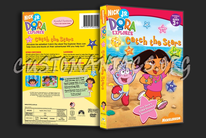 Dora the Explorer Catch the Stars dvd cover