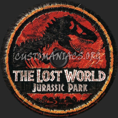 Jurassic Park - The Lost World blu-ray label