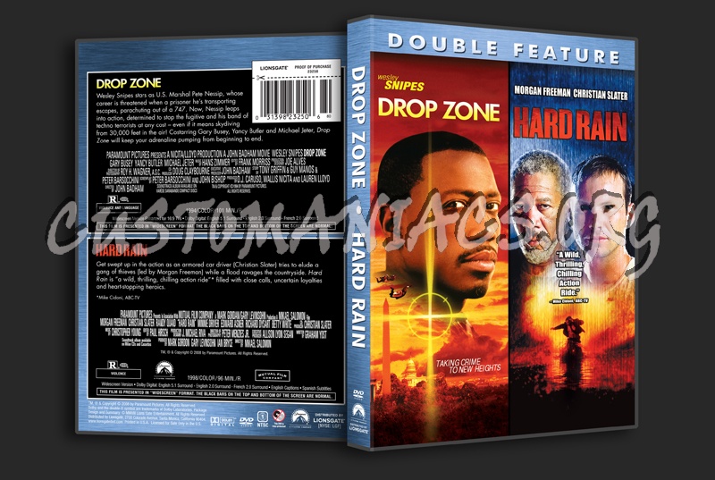 Drop Zone / Hard Rain dvd cover