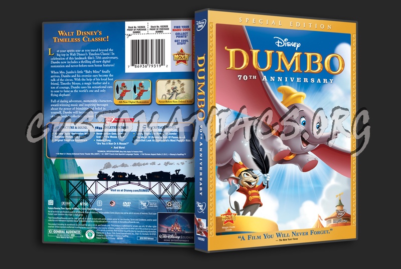 Dumbo dvd cover