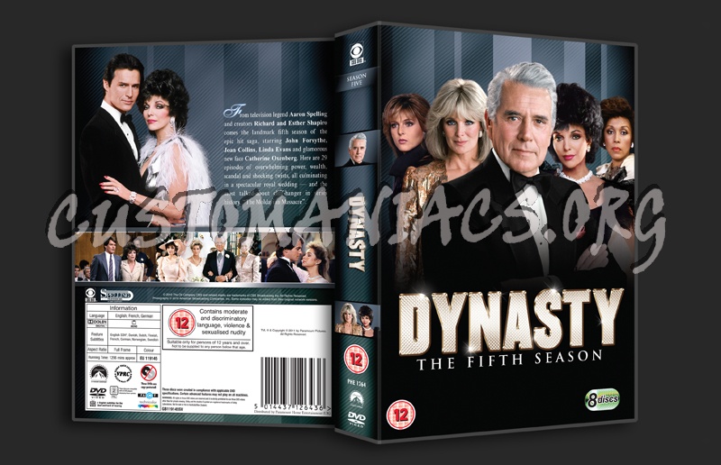 Dynasty Season 5 dvd cover