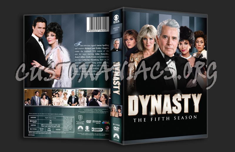 Dynasty Season 5 dvd cover