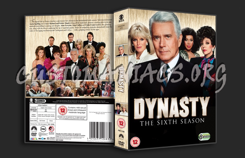 Dynasty Season 6 dvd cover