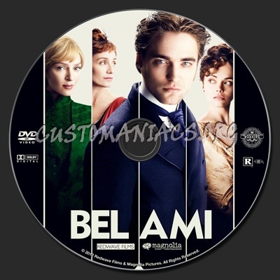 Bel Ami dvd label