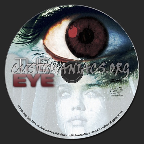 The Eye dvd label