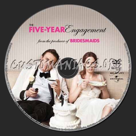 The Five-Year Engagement dvd label