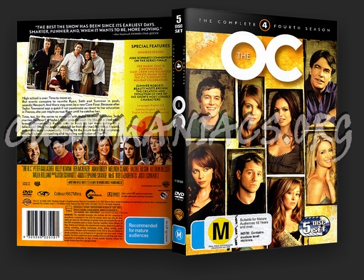The O.C. Season 4 dvd cover