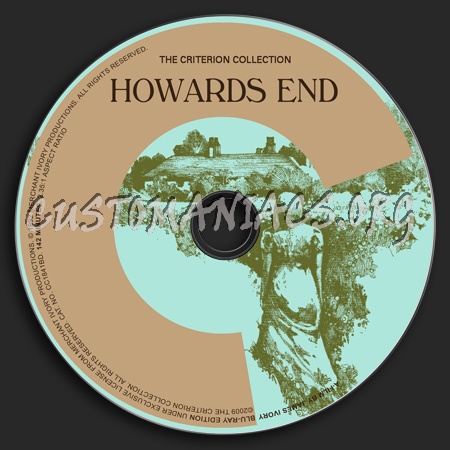 488 - Howards End dvd label