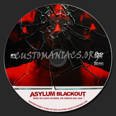 Asylum Blackout aka The Incident dvd label