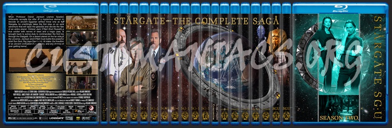 Stargate - The Complete Series blu-ray cover