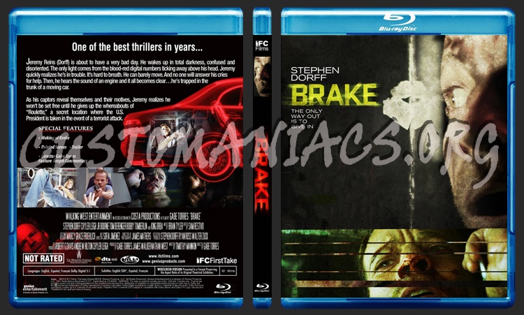 Brake blu-ray cover