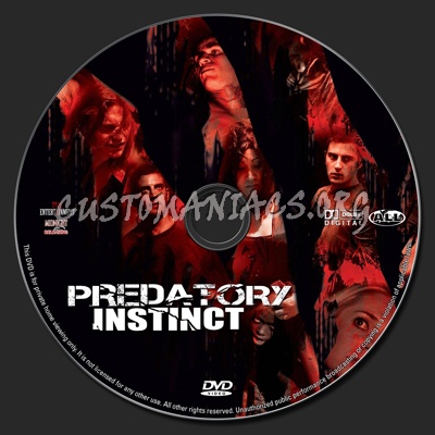 Predatory Instinct dvd label