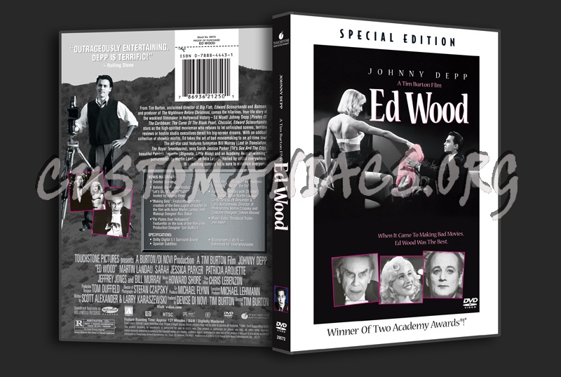 Ed Wood dvd cover