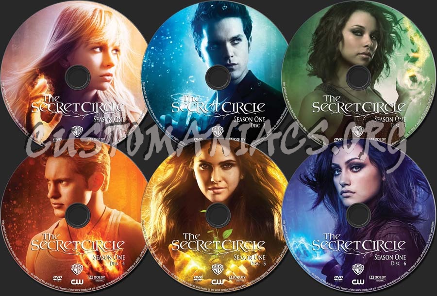 The Secret Circle Season 1 dvd label