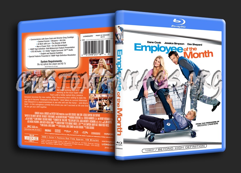 Employee of the Month blu-ray cover