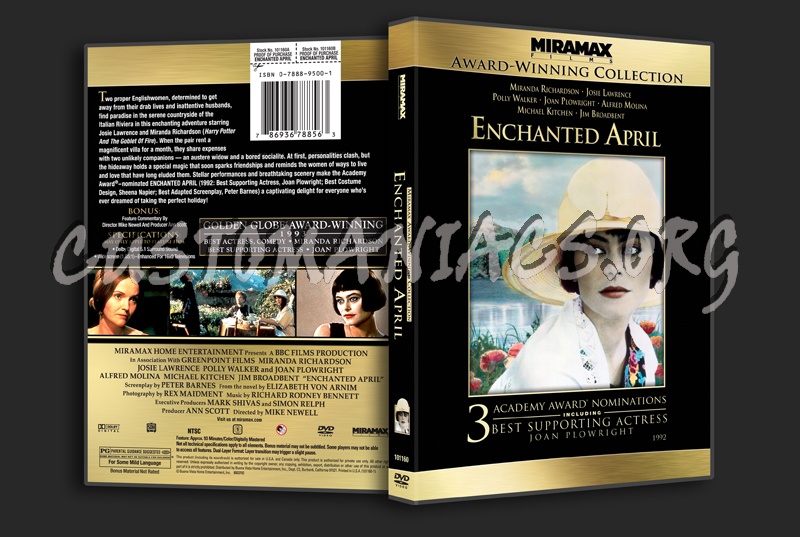 Enchanted April dvd cover