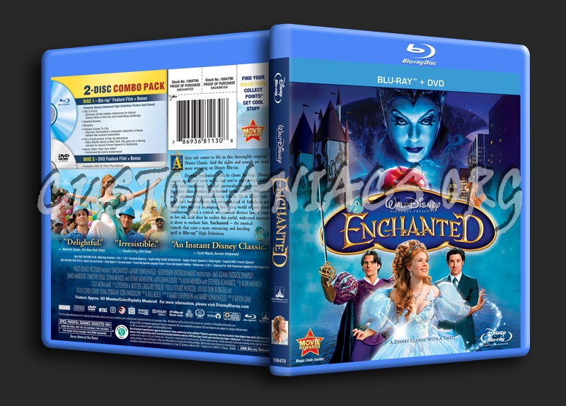 Enchanted blu-ray cover