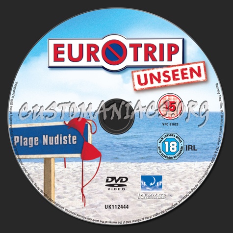 EuroTrip dvd label