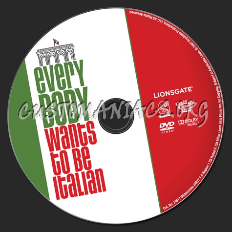 Everybody Wants to be Italian dvd label