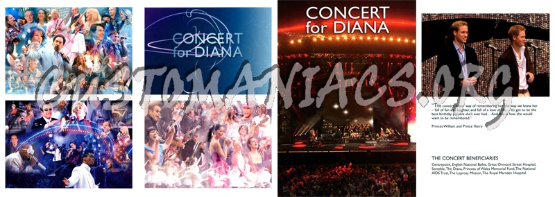 A Concert For Diana dvd cover
