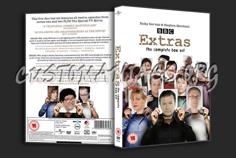 Extras The Complete Box Set dvd cover