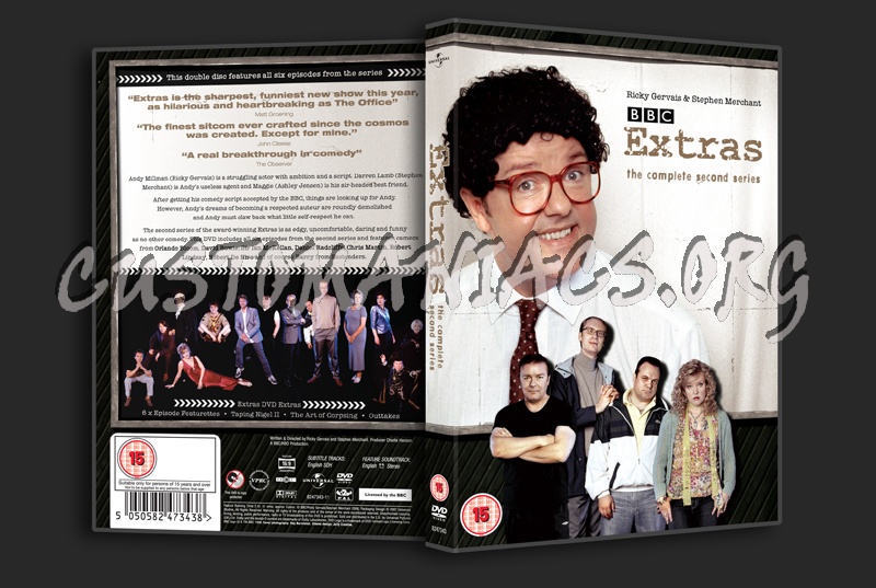 Extras Series 2 dvd cover