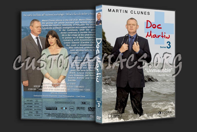 Doc Martin: Series 1-5 dvd cover