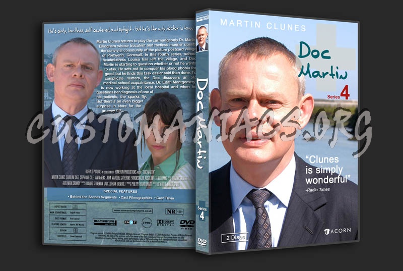 Doc Martin: Series 1-5 dvd cover