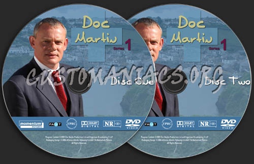 Doc Martin - Season 1 dvd label