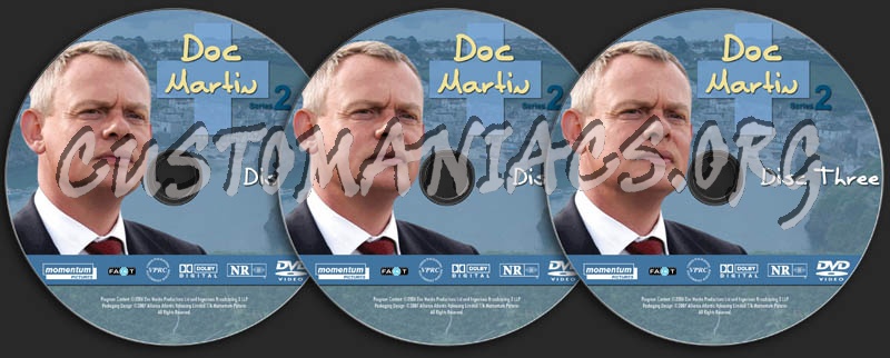 Doc Martin - Season 2 dvd label