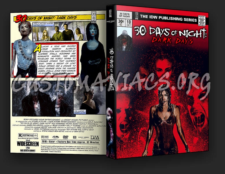 30 Days of Night: Dark Days dvd cover