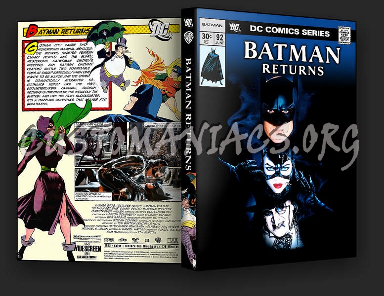 Batman Returns dvd cover