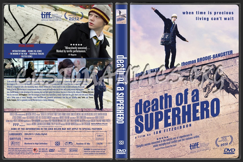 Death Of A Superhero dvd cover