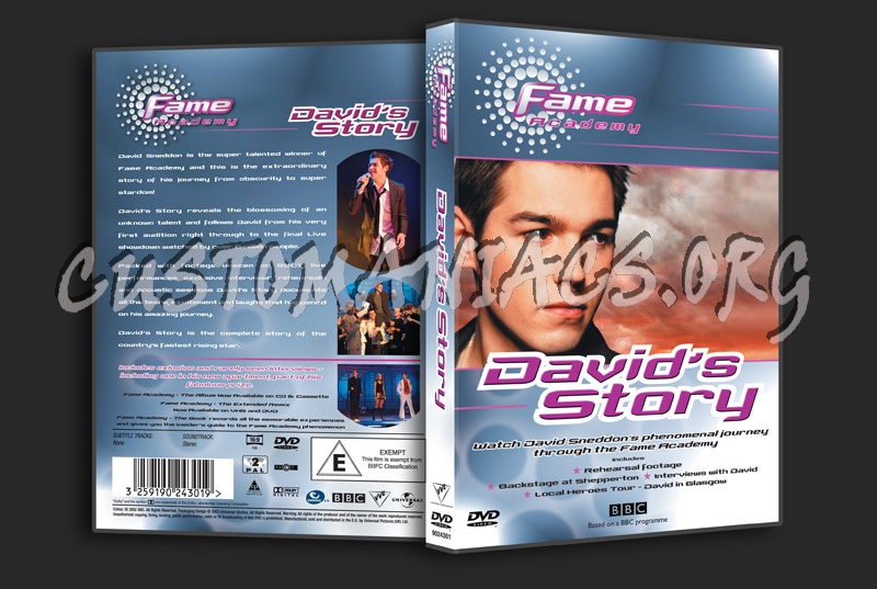 David's Story dvd cover
