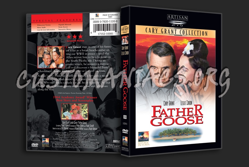 Father Goose dvd cover