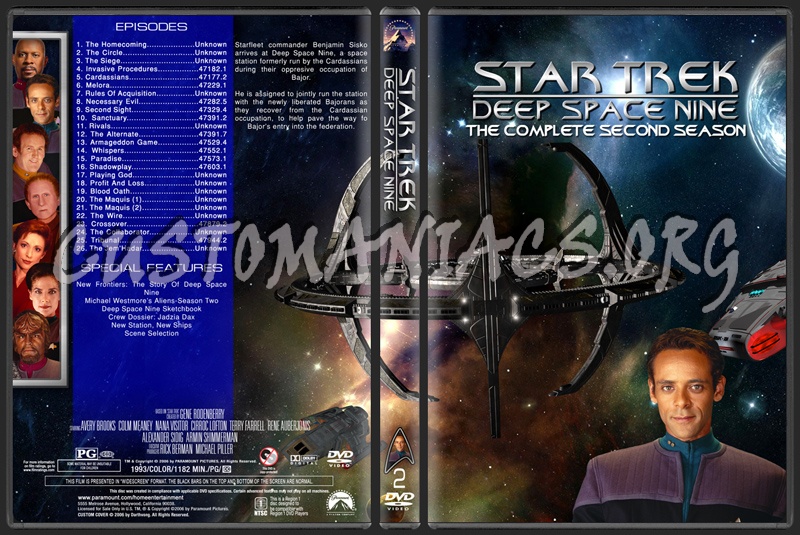 Star Trek Deep Space Nine dvd cover