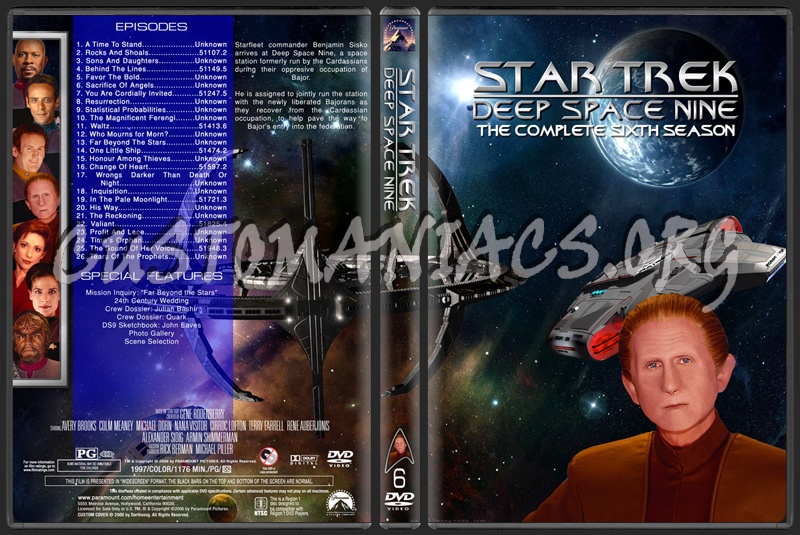 Star Trek Deep Space Nine dvd cover