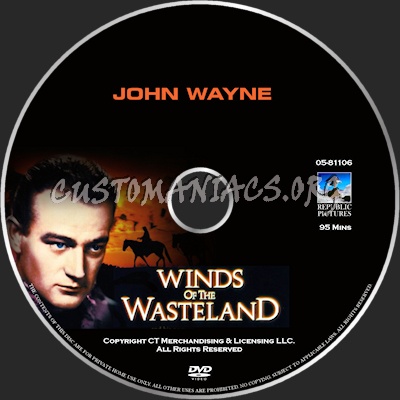 Winds of the Wasteland dvd label