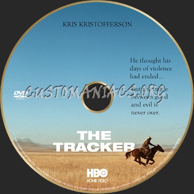 The Tracker dvd label