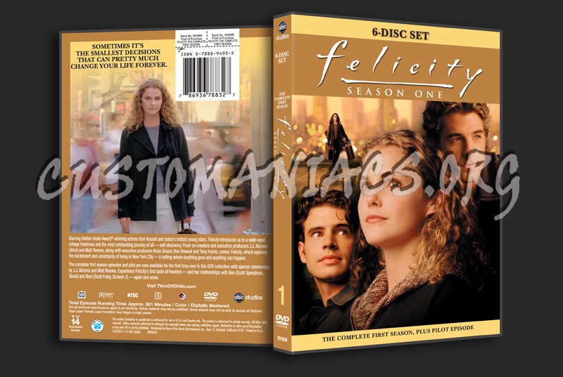 Felicity Season 1 dvd cover