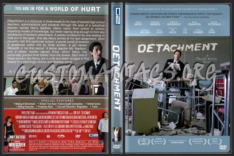 Detachment dvd cover